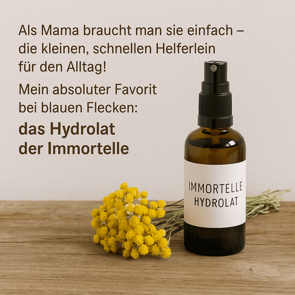 Immortellen-Hydrolat bei blauen Flecken